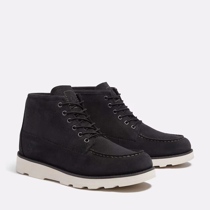 Timberland Stivale Chukka Britton Mills da Uomo in colore nero - immagine 4