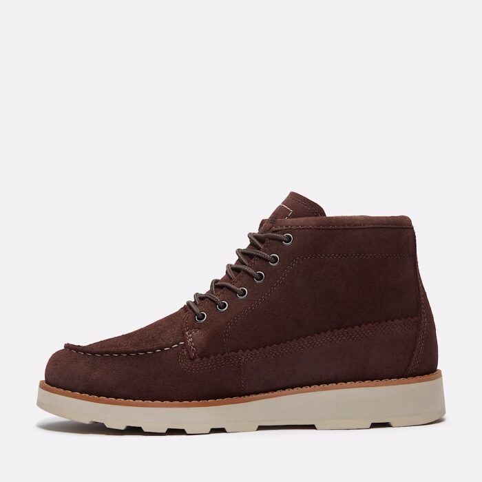 Timberland Stivale Chukka Britton Mills da Uomo in marrone scuro - immagine 4