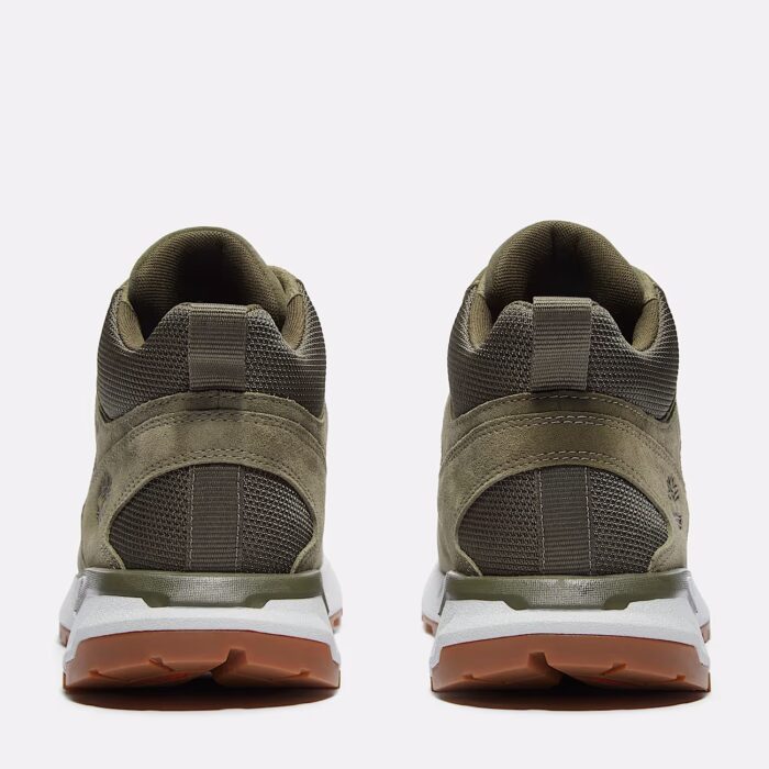 Timberland Sneaker Voyager Park Mid da Uomo in verde scuro - immagine 6