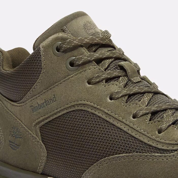 Timberland Sneaker Voyager Park Mid da Uomo in verde scuro - immagine 8