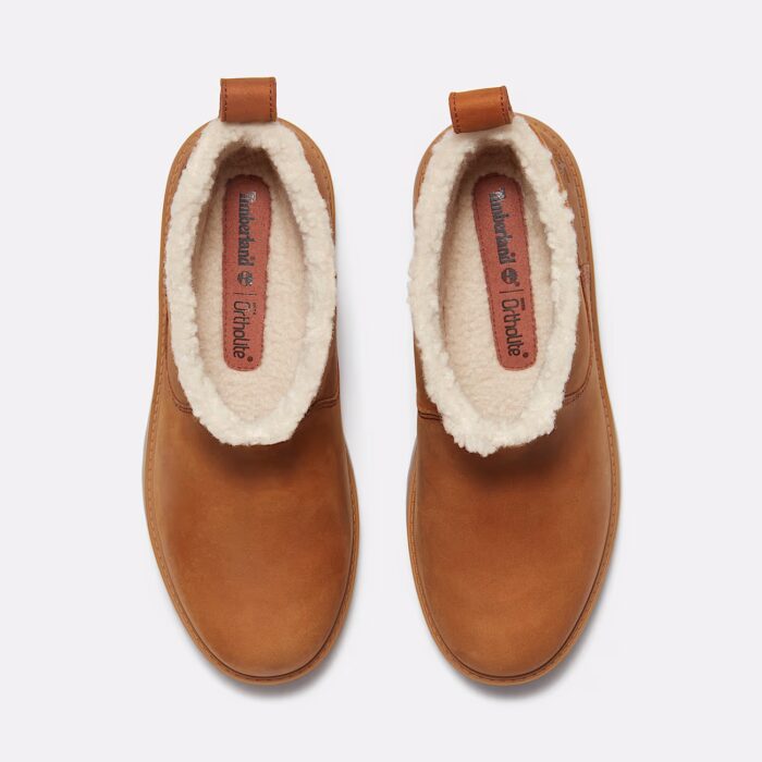 Timberland stone street mid warm lined boot rust nubuck - immagine 2