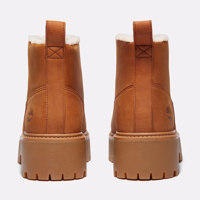 Timberland stone street mid warm lined boot rust nubuck - immagine 4