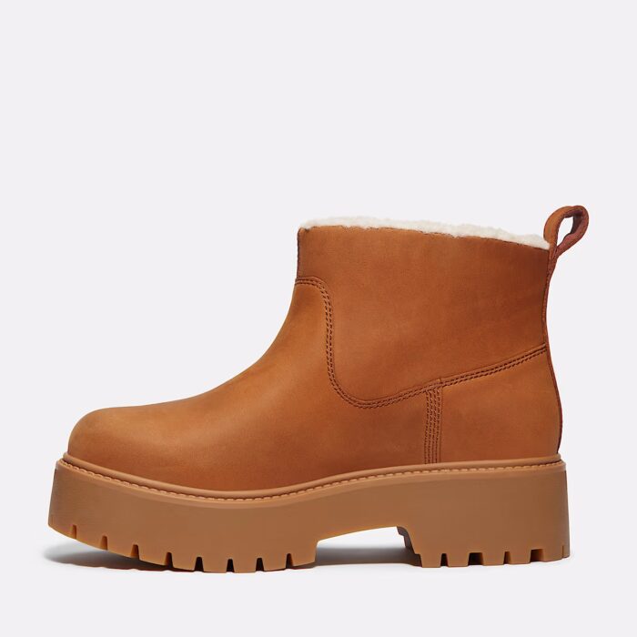 Timberland stone street mid warm lined boot rust nubuck - immagine 5